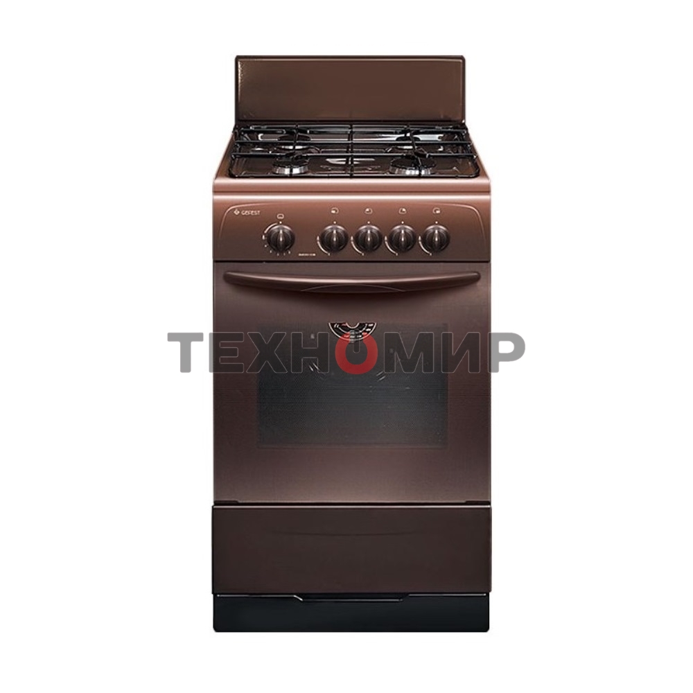 Плита газовая Gefest ПГ 3200-08 К19 коричневый, конфорок 4 шт, духовка 42 л, 50 см x 85 см x 53 см