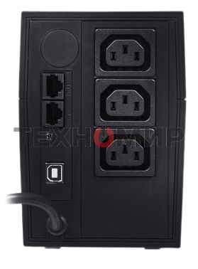 Источник бесперебойного питания Powercom Raptor RPT-1000AP 600Вт 1000ВА черный