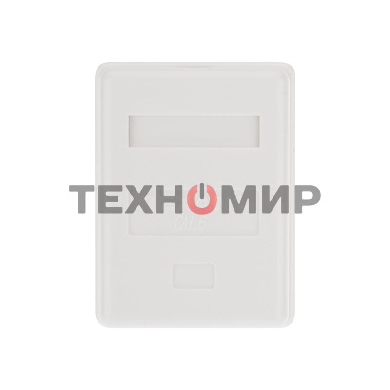 Розетка компьютерная внешняя Rexant 1-порт RJ-45 (8P8C), UTP неэкранированная, категория 6