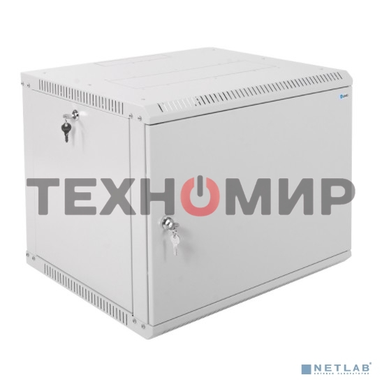Шкаф телекоммуникационный настенный разборный 9U (600х650) дверь металл, ШРН-Э-9.650.1