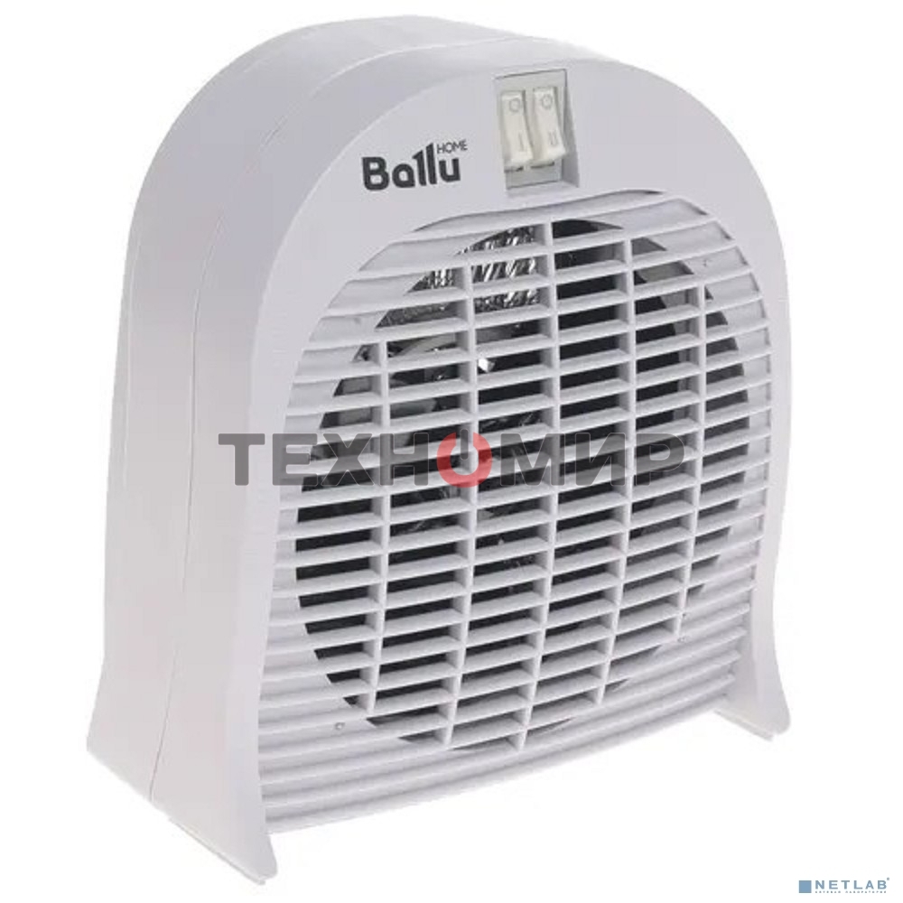 Тепловентилятор Ballu BFH/S-04 серый, 2000 Вт, 25 м2, термостат
