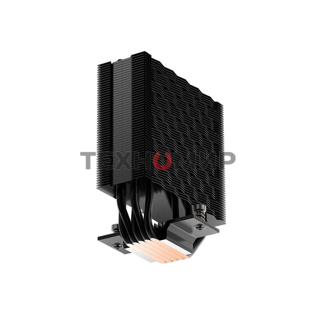 Устройство охлаждения (кулер) PcCooler RT500 Digital BK ARGb RT500-BKAWYL-GL черный 120мм алюминий+медь 2200rpm 32db 4-pin 240W