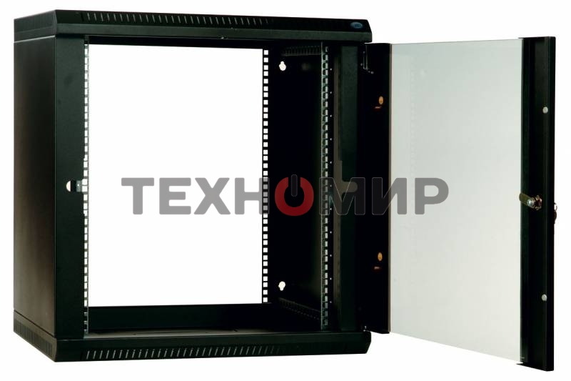 Шкаф телеком. настенный разборный 6U (600х350) дверь металл (ШРН-Э-6.350.1) (1 коробка)