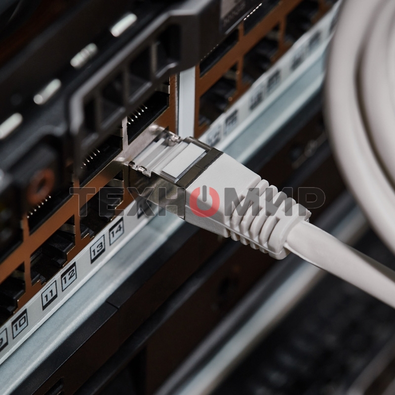 Пaтч-корд Rexant F/UTP, cat. 5e, RJ45-RJ45, экранированный, 24AWG, LSZH, серый, 1,5м