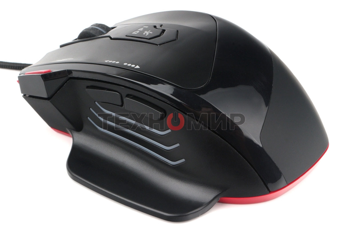 Мышь проводная Гарнизон GM-790G черный, 3200 dpi, USB, кнопки - 7