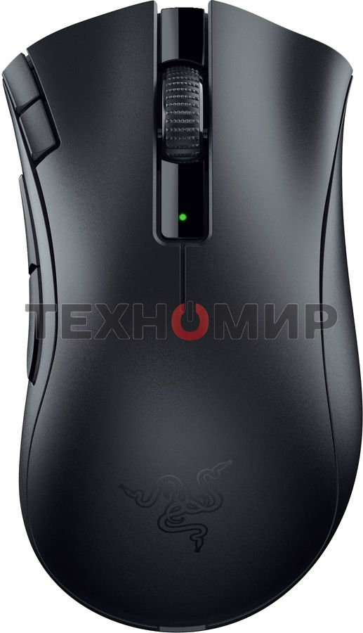 Мышь беспроводная Razer DeathAdder V2 X Hyperspeed черный, 14000 dpi, радиоканал, Bluetooth, USB, кнопки - 7