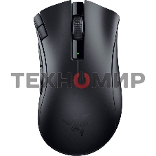 Мышь беспроводная Razer DeathAdder V2 X Hyperspeed черный, 14000 dpi, радиоканал, Bluetooth, USB, кнопки - 7