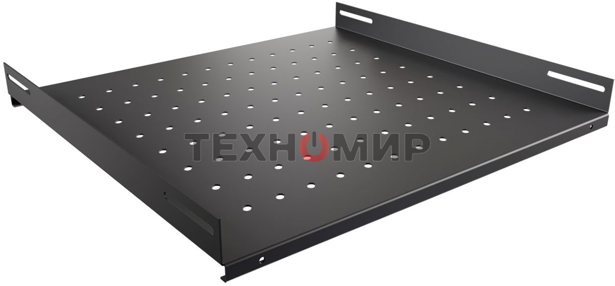 Полка стационарная NTSS NTSS-FS-600-BL 1U нагр.:60кг. 19