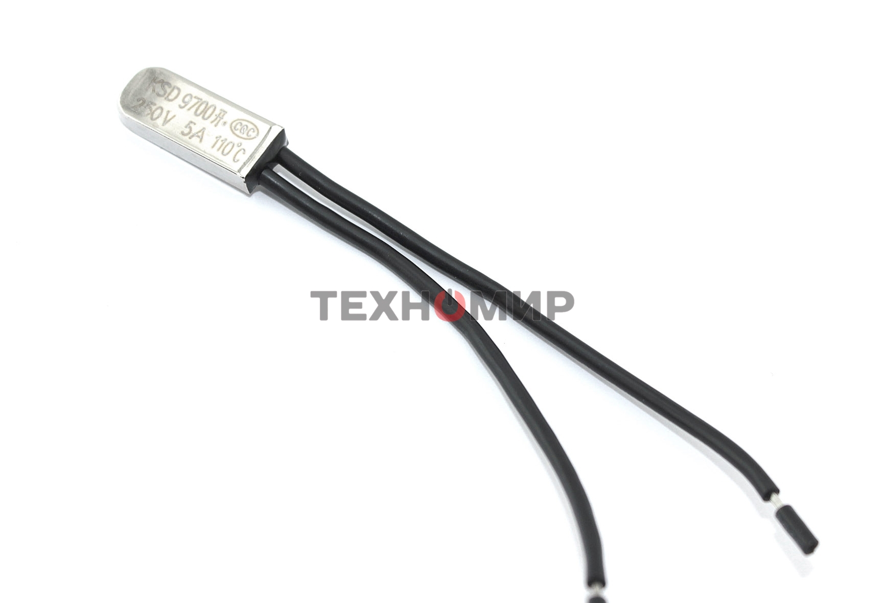 Термостат биметаллический KSD9700 5А/110 С нормально разомкнутый