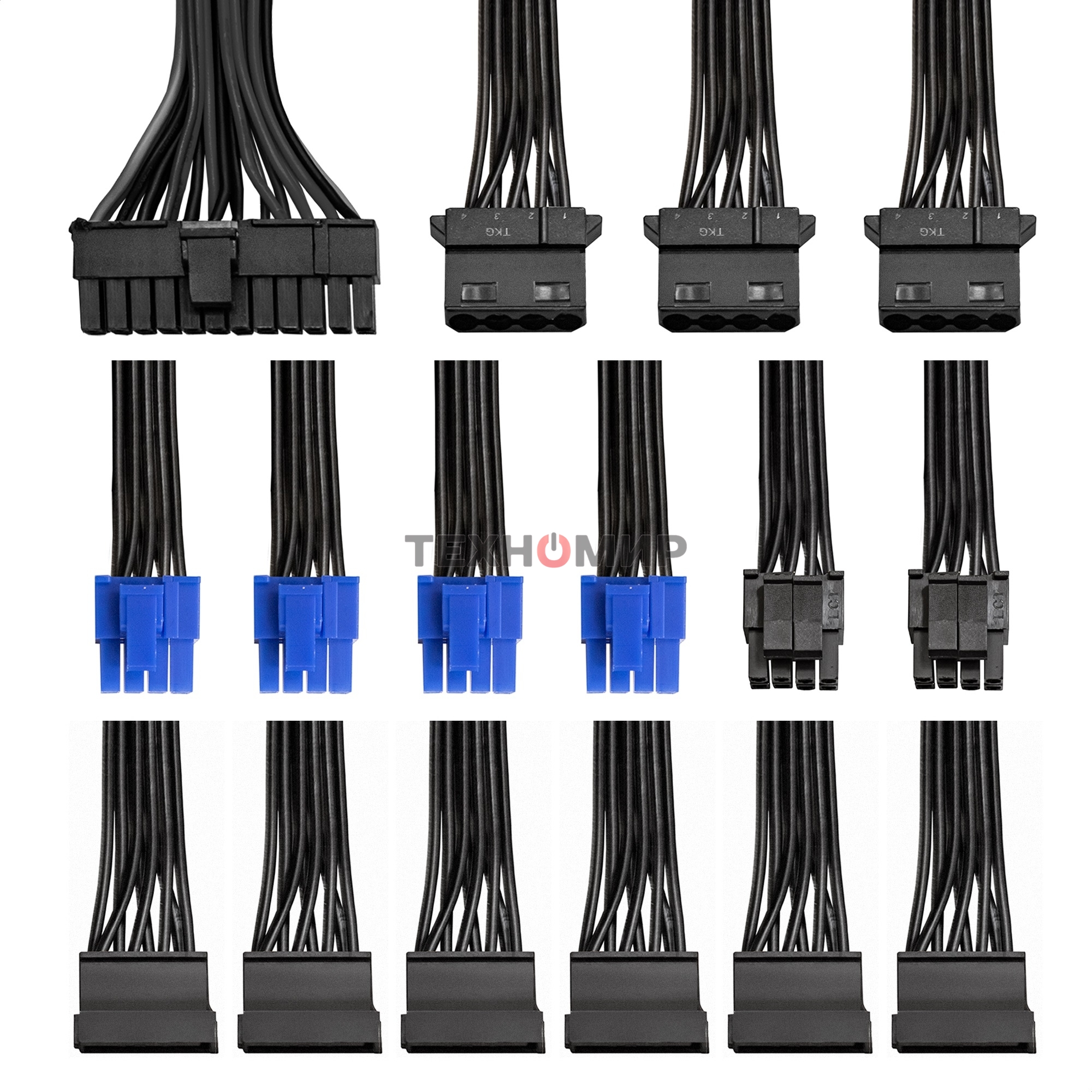 Блок питания серверный 700W ExeGate EX292205RUS ServerPRO 80 PLUS Bronze, 700PPH-SE (ATX, for 3U+ cases, APFC, КПД 89% (80 PLUS Bronze), 12cm fan, 24pin, 2x(4+4)p, 4xPCI-E, 6xSATA, 3xIDE, box, black)