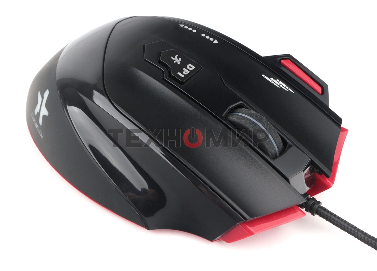 Мышь проводная Гарнизон GM-790G черный, 3200 dpi, USB, кнопки - 7