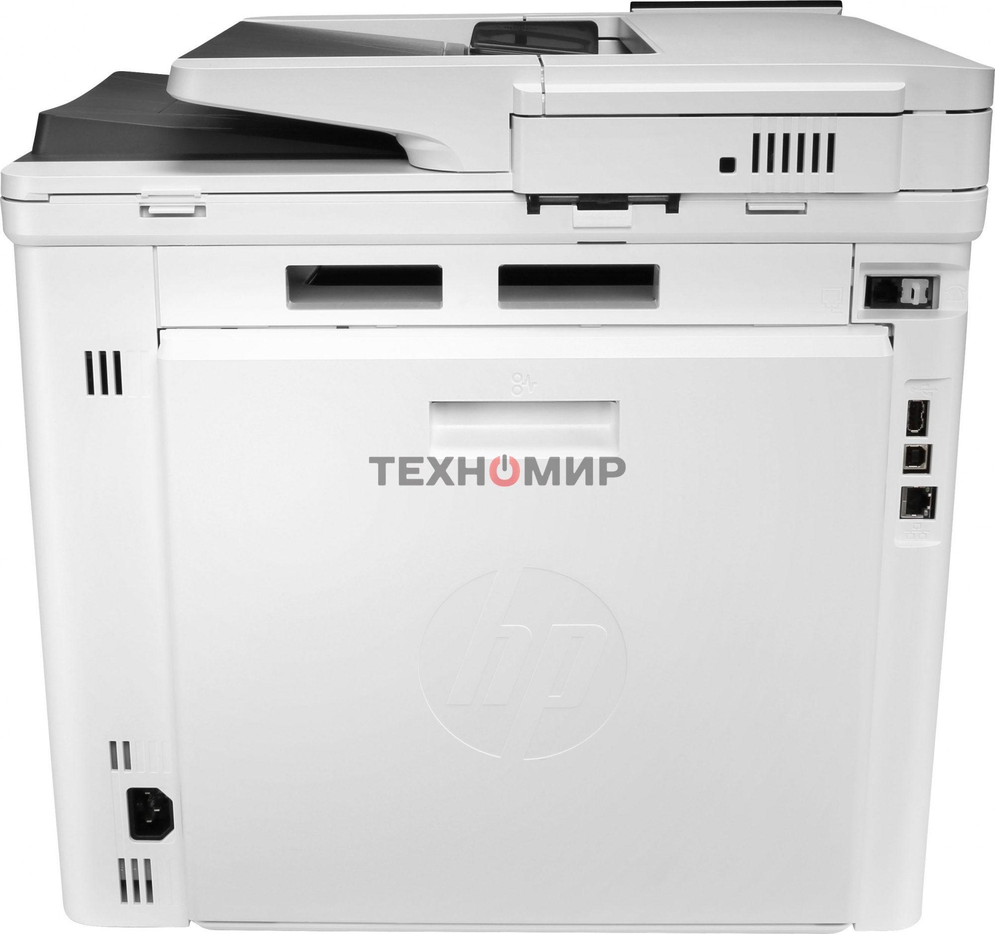 МФУ лазерное HP Color LaserJet Pro M480f (3QA55A), A4, цветной, печ. до 27 стр/мин., скан. до 29 стр/мин. (ч/б) 20 стр/мин. (цвет), 600 x 600 dpi, USB, RJ-45, Air Print, Mopria