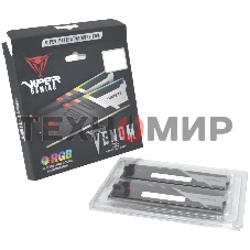 Оперативная память Patriot Viper Venom, DDR5, 64GB (2x32GB), 5600MHz, CL40, DIMM, с радиаторами, RGB, черный
