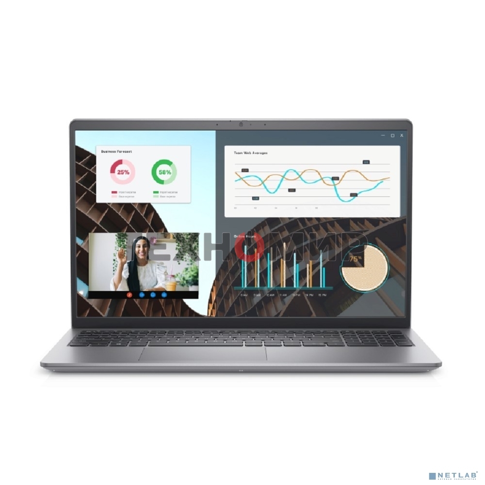 Ноутбук Dell Vostro 3530 Core i3 1305U 16Gb SSD 512Gb Intel UHD Graphics 15.6