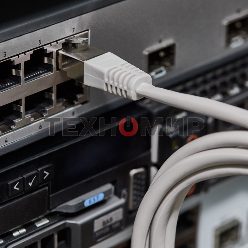 Пaтч-корд Rexant F/UTP, cat. 5e, RJ45-RJ45, экранированный, 24AWG, LSZH, серый, 1,5м