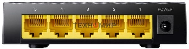 Коммутатор Cudy GS105D (L2) 5x1 Гбит/с неуправляемый