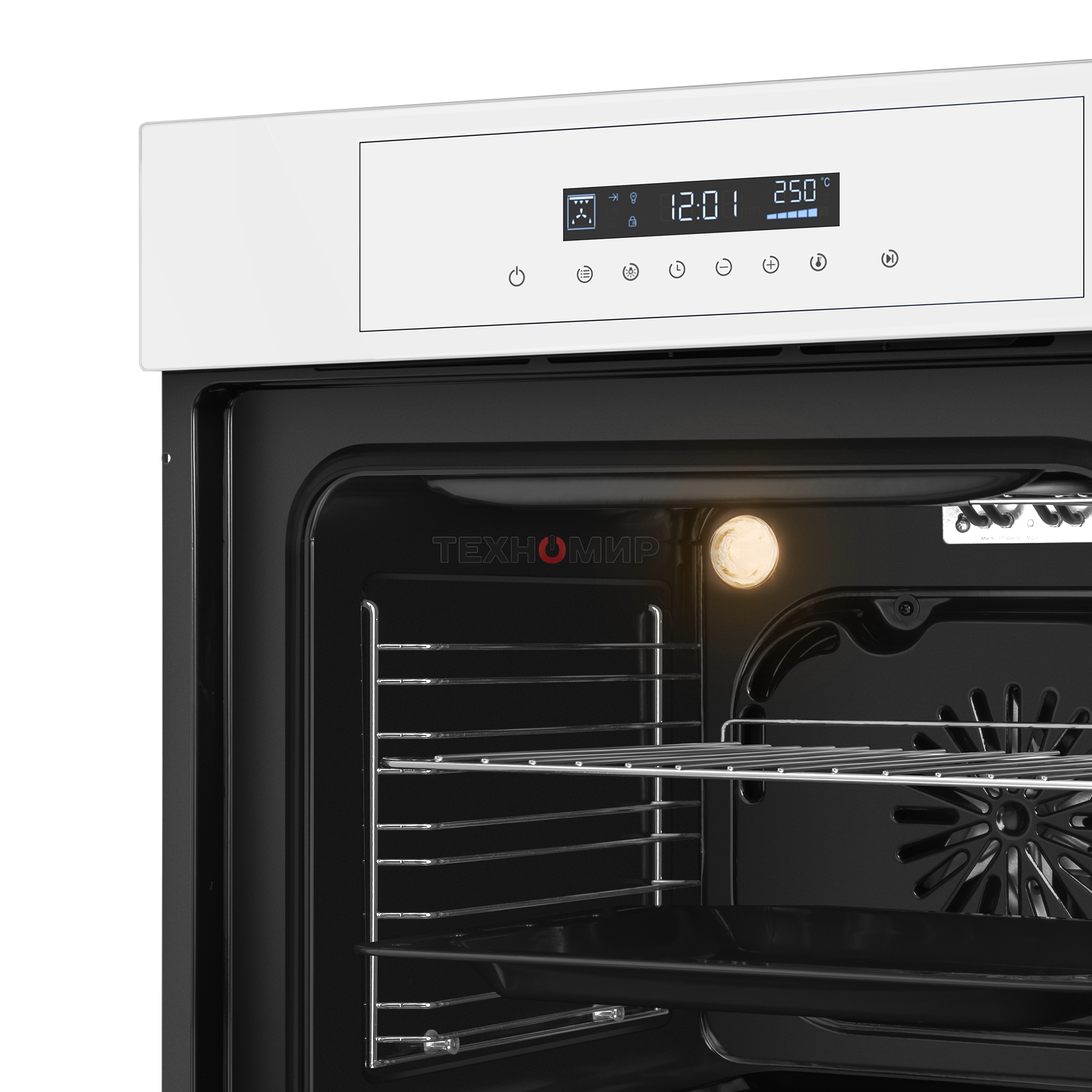 Шкаф духовой электрический Maunfeld AEOD60103BG, 60л, дверца с 3 стеклами, бежевый