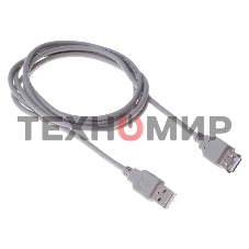 Кабель Buro BHP RET USB AF30 USB A(m) USB A(f) 3м серый блистер