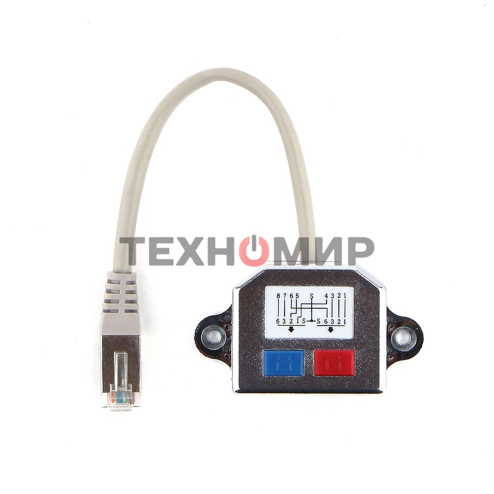 Разветвитель NCA-SP-02 FTP 1 порт RJ45 (T568A/T568B) -> 2 порта RJ45 10/100 BASE-T