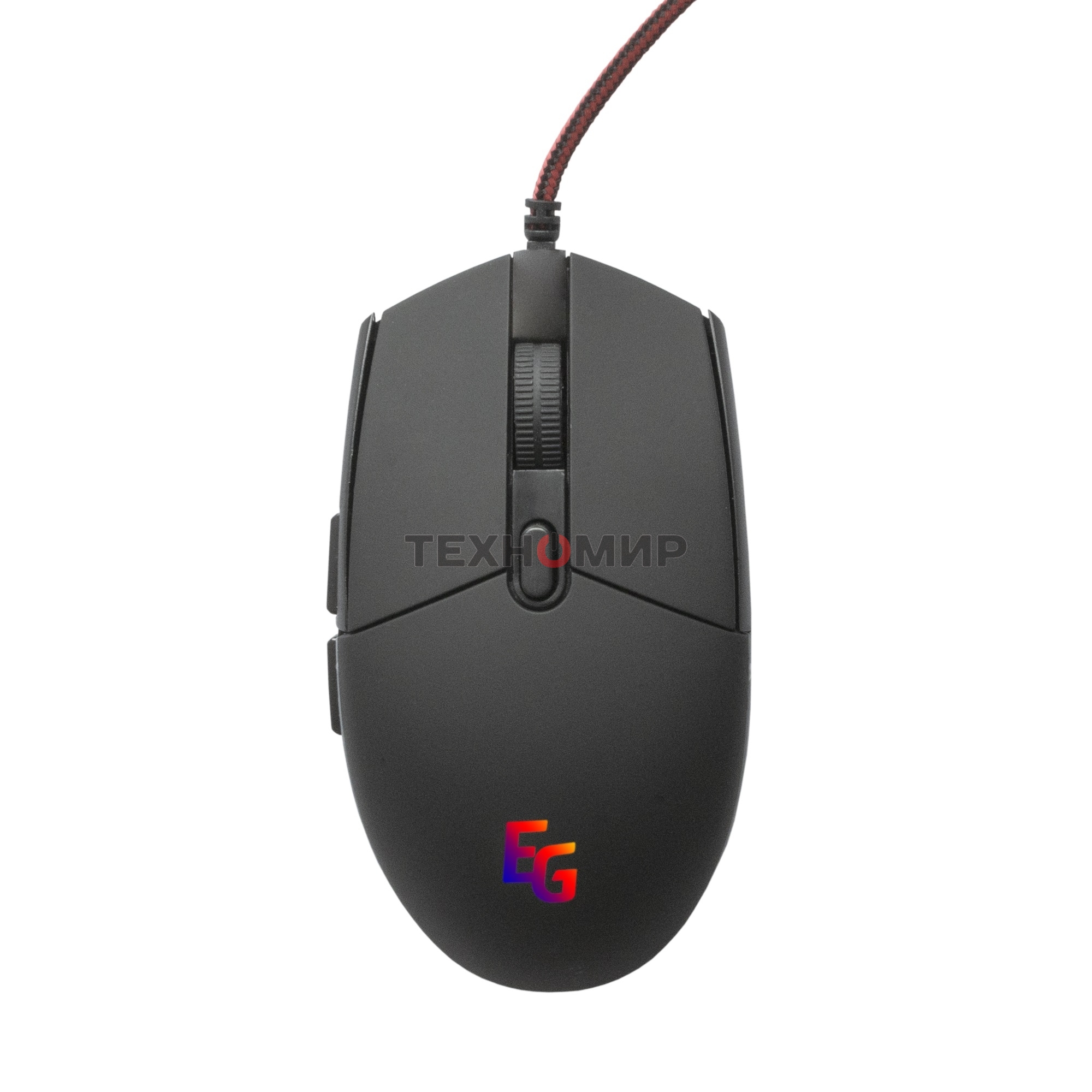 Мышь проводная ExeGate SL-9066 черный, 2400 dpi, USB, кнопки - 6