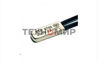 Термостат биметаллический KSD9700 5А/110 С нормально разомкнутый