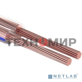 Кабель акустический PROconnect 2х0,50 мм², прозрачный BLUELINE, бухта 100 м