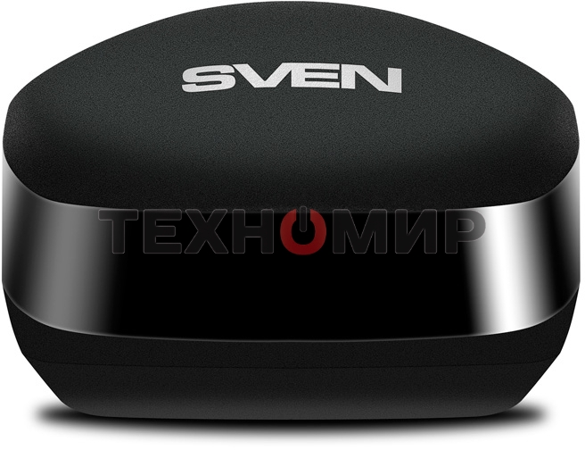 Мышь беспроводная SVEN RX-260W черный, 1600 dpi, радиоканал, USB, кнопки - 4