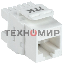 Модуль Keystone Jack кат. 5E UTP 110 IDC 180 град. CS1-1C5EU-12 ITK