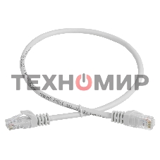 Шнур коммутационный Cat.5e UTP 1м серый GENERICA