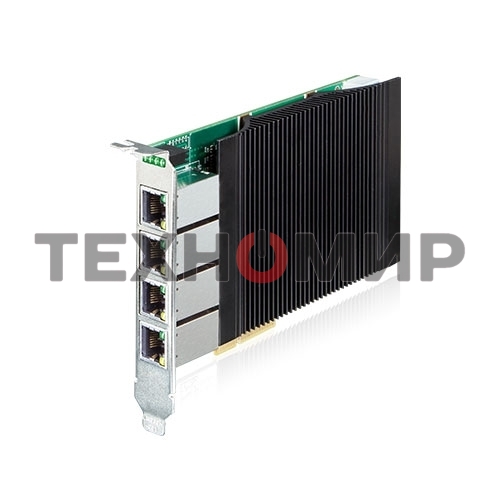 Сетевой адаптер PLANET 4-Port 10/100/1000T 802.3at PoE+ PCI Express Server Adapter (120W PoE budget, PCIe x4, -10 to 60 C, Intel Ethernet Controller)