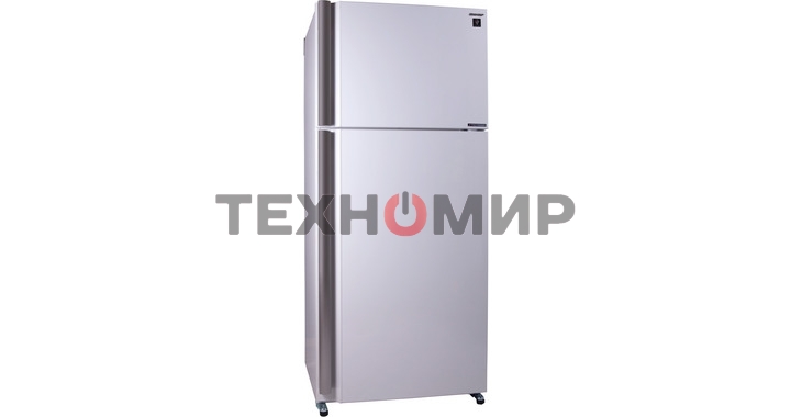 Холодильник Sharp SJ-XE59PMWH белый жемчуг двухкамерный 430/148 л морозилка сверху
