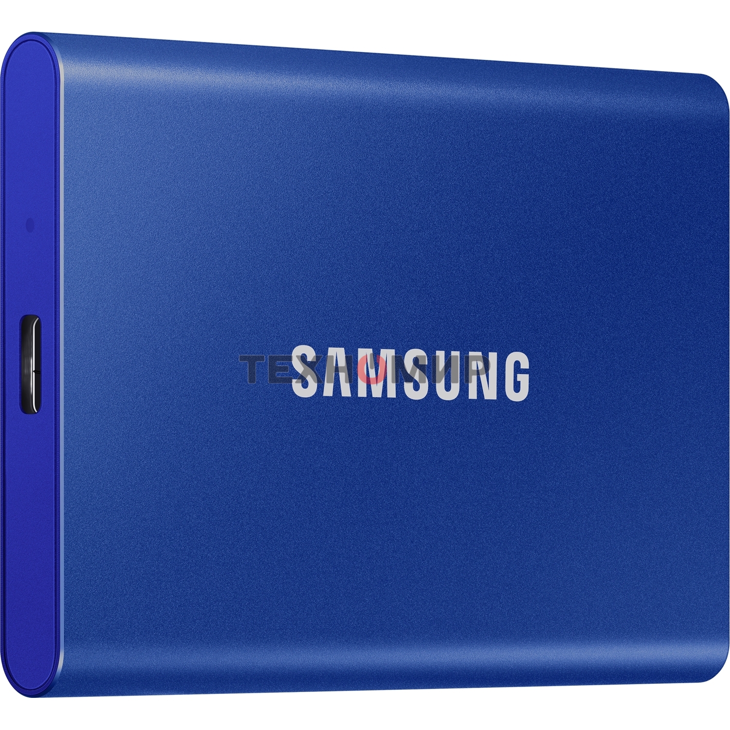 Внешний SSD Samsung T7, 1TB, USB 3.2 Gen 2 Type-C, R/W 1050/1000, синий