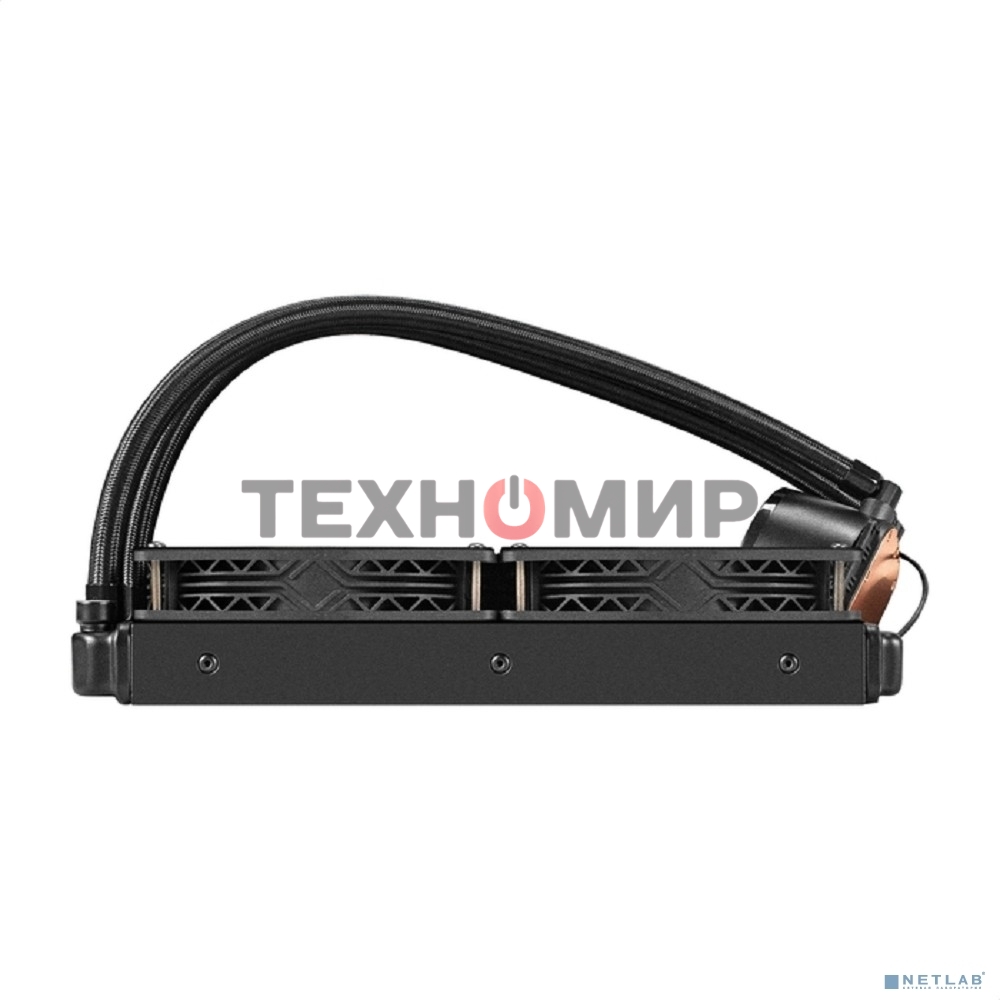 Система жидкостного охлаждения ExeGate BlackWater-240V2.PWM.RGb черный, 120 мм, алюминий, 2000 об/мин, 22 дБ, 4 pin, 220 Вт