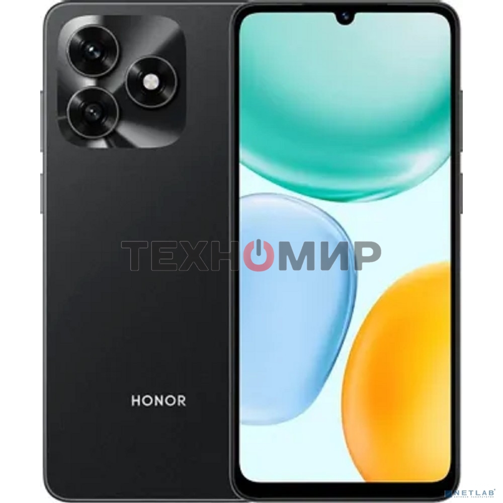 Смартфон HONOR X5C 4+64Gb чёрный (5109BYEY)