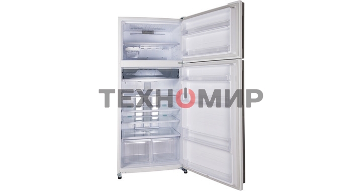 Холодильник Sharp SJ-XE59PMWH белый жемчуг двухкамерный 430/148 л морозилка сверху