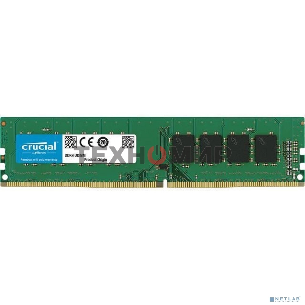 Оперативная память Crucial Premier, DDR4, 8GB (1x8GB), 3200 MHz, CL22