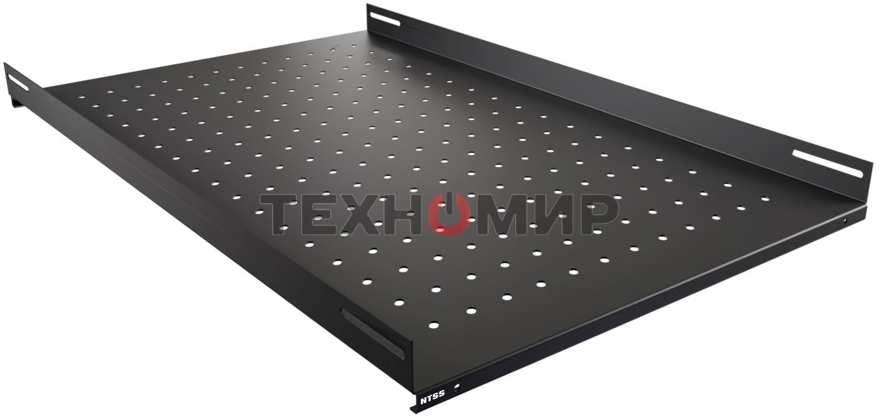 Полка стационарная NTSS NTSS-FS-H-1000-BL 1U нагр.:100кг. 19