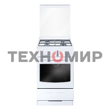 Плита газовая Gefest 3200-06 К2 белый, конфорок 4 шт, духовка 42 л, 50 см x 85 см x 57 см