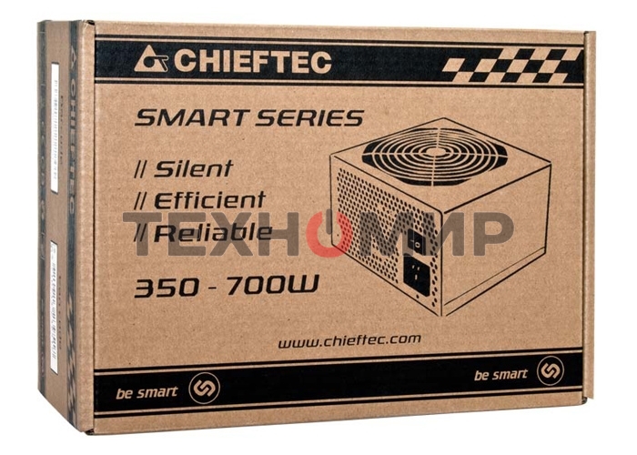 Блок питания Chieftec GPS-700A8, 700Вт, 80 PLUS, 120мм, черный