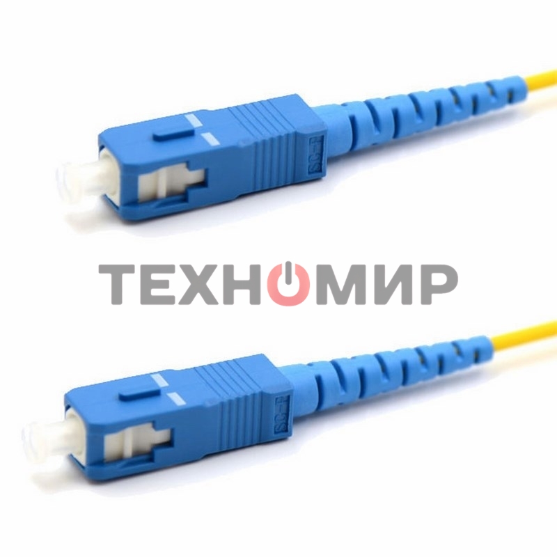 Патч-корд оптический соединительный Rexant (SM), 9/125 (OS2), SC/UPC-SC/UPC, (Simplex), LSZH, 1м