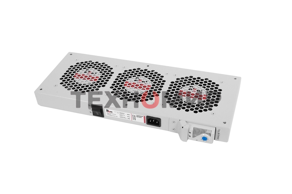 Модуль ЦМО вентиляторный, 3 вентилятора с терморегулятором R-FAN-3T