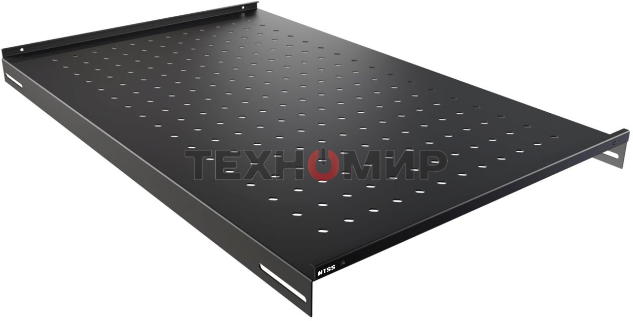 Полка стационарная NTSS NTSS-FS-H-1000-BL 1U нагр.:100кг. 19