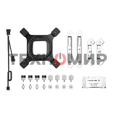 Кулер для процессора DEEPCOOL AG620 черный, 120 мм, алюминий/медь, 1850 об/мин, 29.4 дБ, 4 pin, 260 Вт, 157 мм