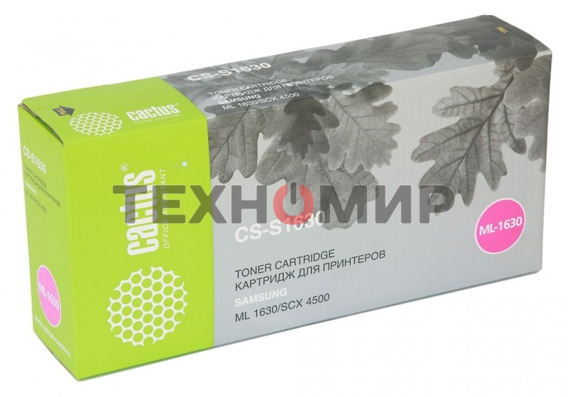 Картридж лазерный Cactus CS-S1630 (ML-1630) черный (2000 стр.) для SAMSUNG ML-1630, SCX-4500