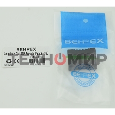 Адаптер аудио-видео HDMI (f)/HDMI (f) черный