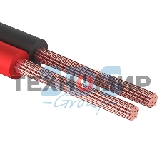 Кабель акустический Rexant 2х1,00 мм², красно-черный, мини-бухта 20 м