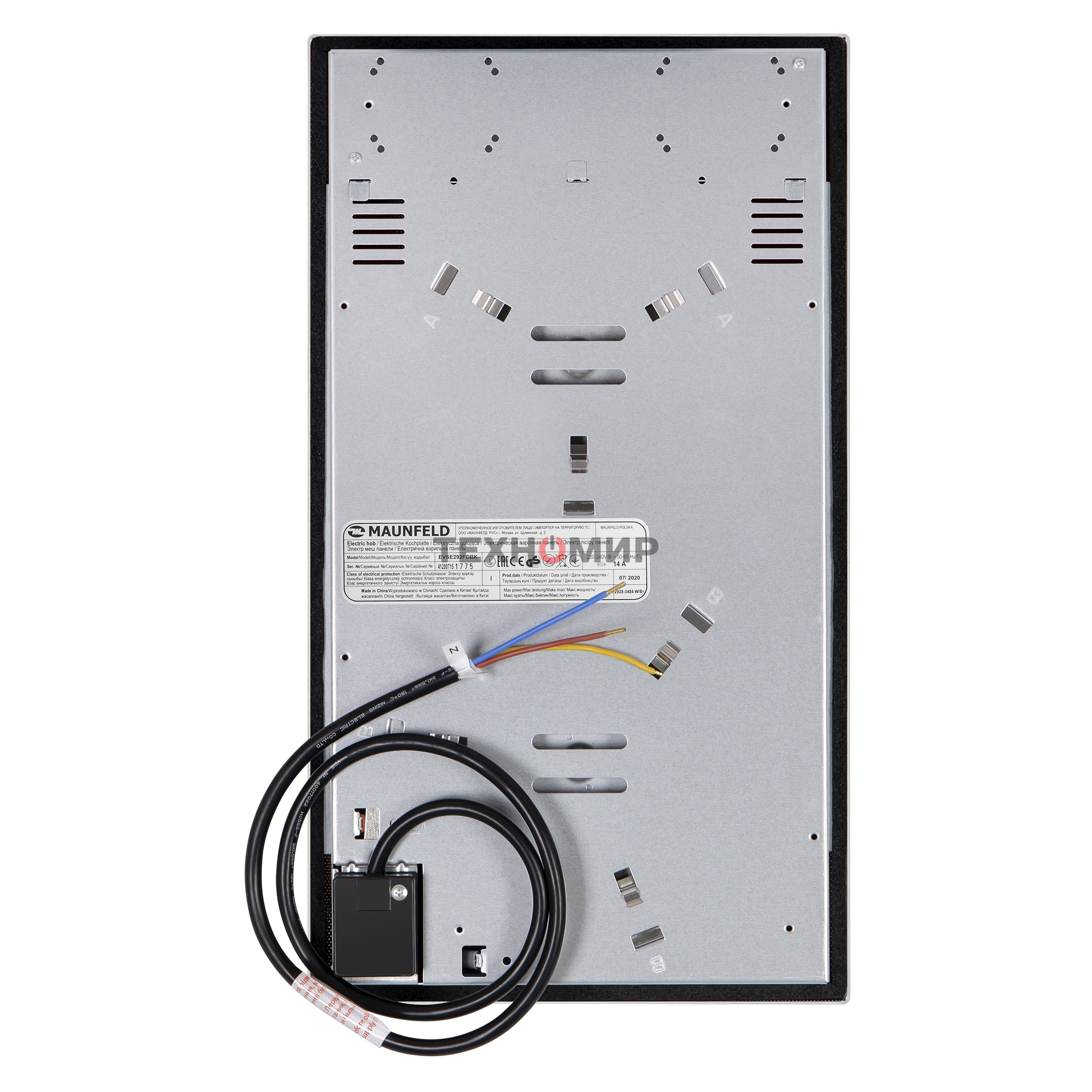 Индукционная варочная панель Maunfeld EVSE292FDBK черный