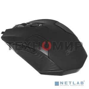 Мышь проводная Acer OMW170 черный, 3200 dpi, USB, кнопки - 6