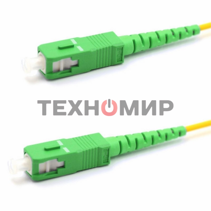 Патч-корд оптический соединительный Rexant (SM), 9/125 (OS2) SC/APC-SC/APC, (Simplex), LSZH, 7м