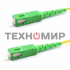 Патч-корд оптический соединительный Rexant (SM), 9/125 (OS2) SC/APC-SC/APC, (Simplex), LSZH, 7м